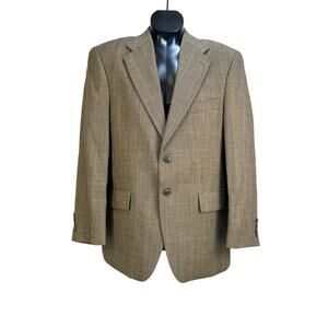 Chaps Ralph Lauren Blazer Sports Coat Vintage 80s Wool